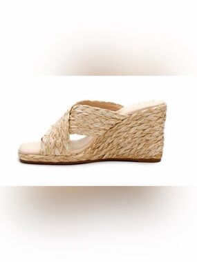 NEW Beach By Matisse Bondi Woven
Espadrille Wedge Sandal -
Natural